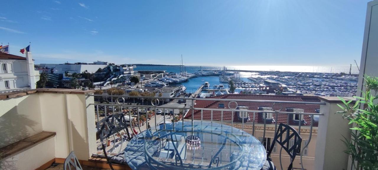 O Festival Palace, Terrace With Panoramic Sea View Apartment Cannes Exterior photo